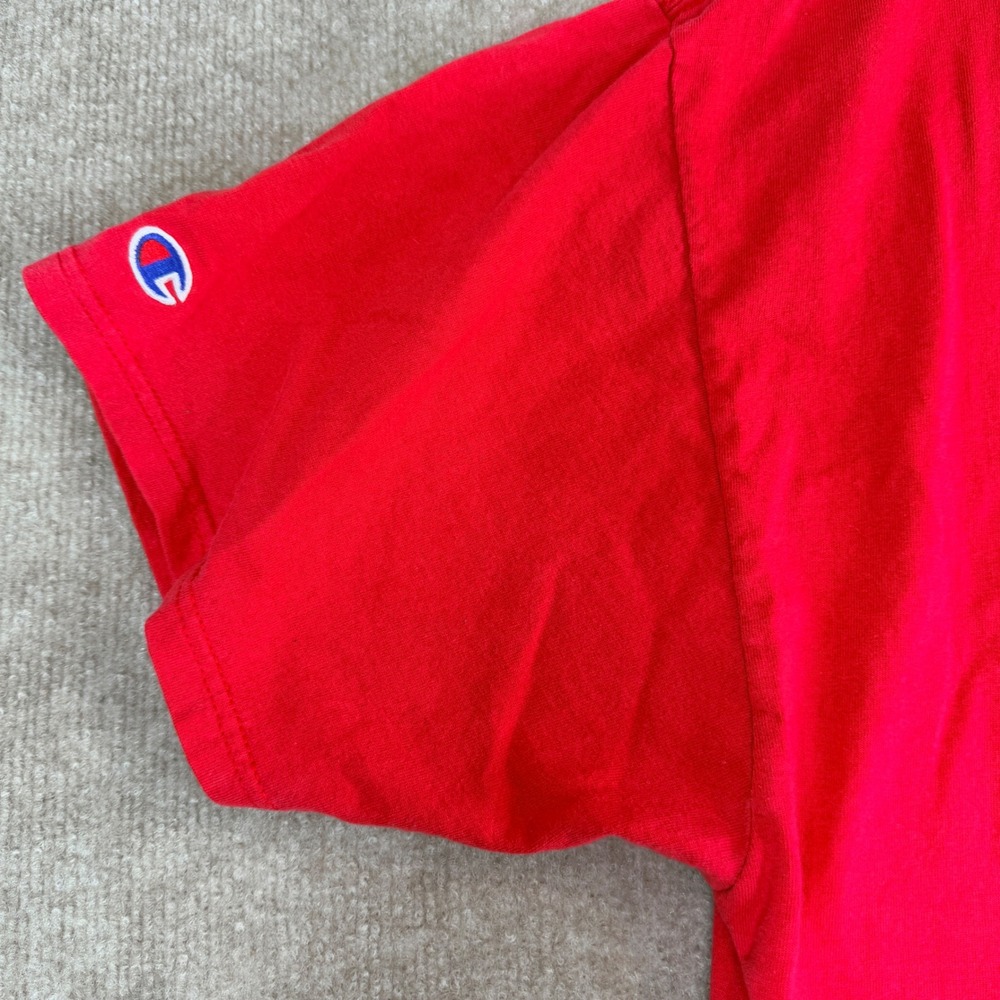 Champion Red Authentic Athletic vintage 90s T Shirt XX Large TTG - Picture 10 of 12